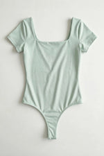 Load image into Gallery viewer, WIT Flo Women’s Squared-Neck Seamless Thong Bodysuit - Pack of 3